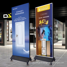 Movable Outdoor Waterproof Vertical Fabric Light Box